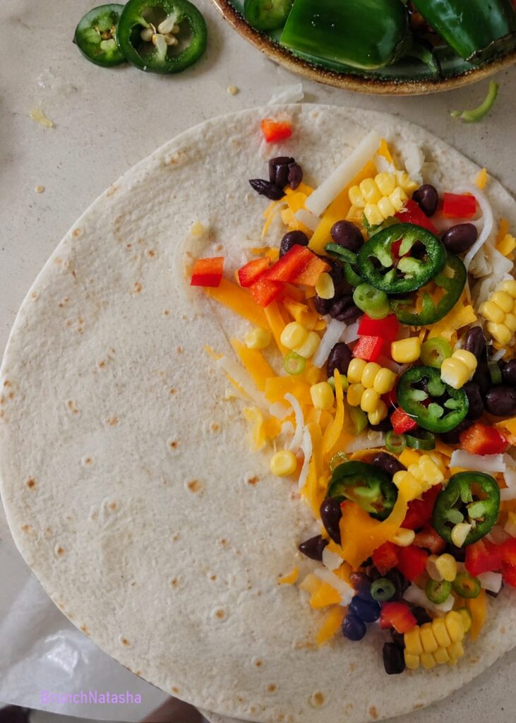 Assemble the Quesadillas