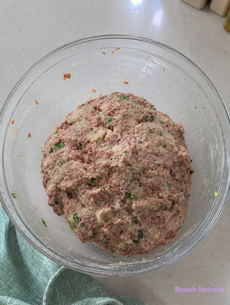 Prepare the Meatball Mixture