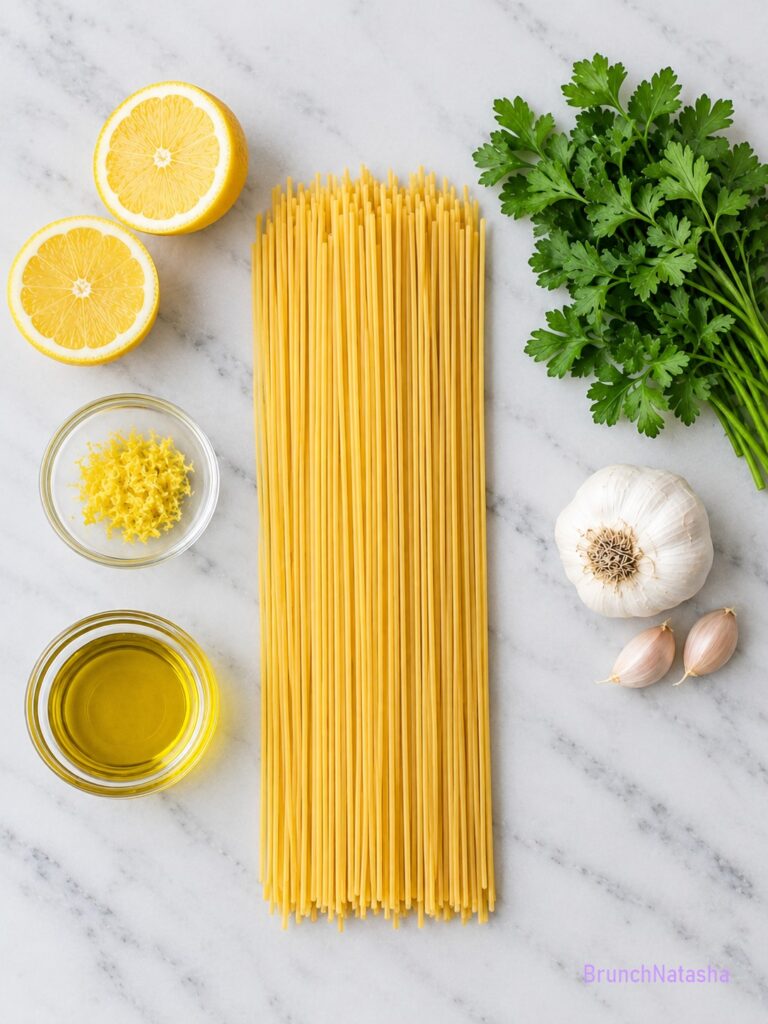 Spaghetti Aglio e Olio Ingredients