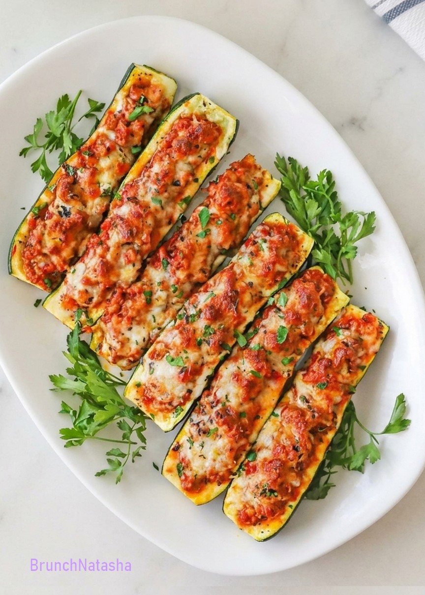 Stuffed Zucchini Boats