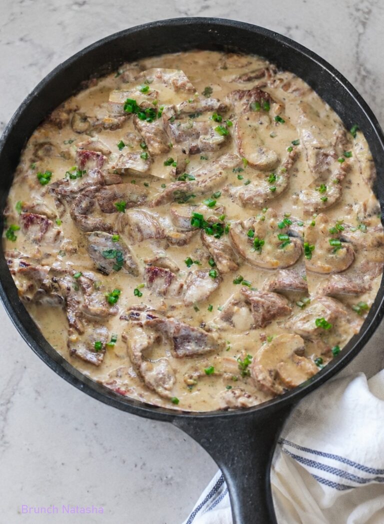 Beef Stroganoff