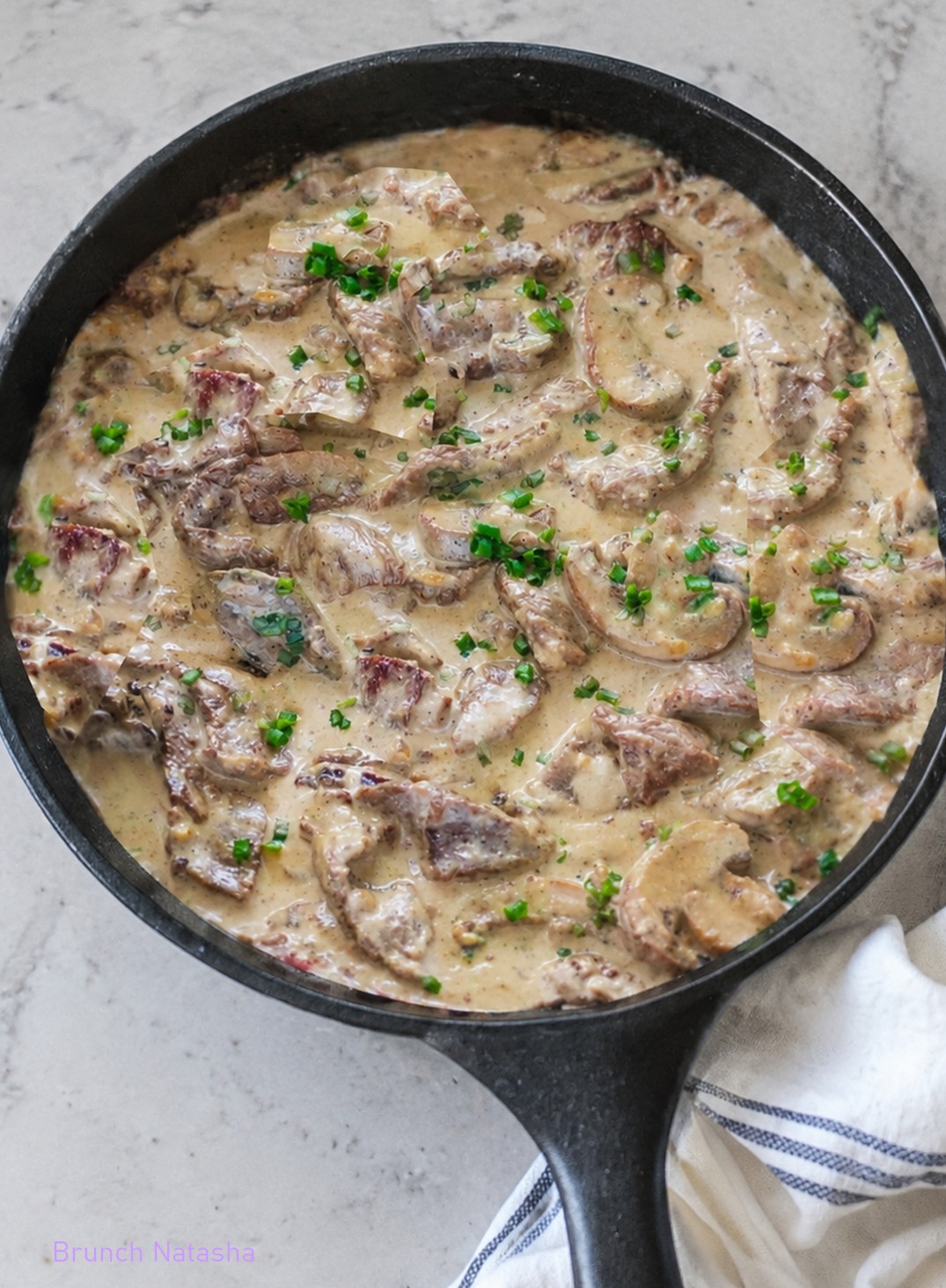 Beef Stroganoff