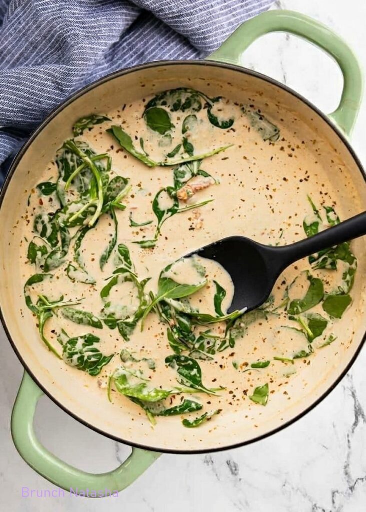 Add the Spinach