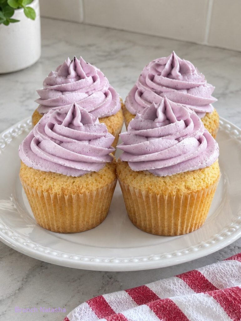Honey Lavender Cupcakes