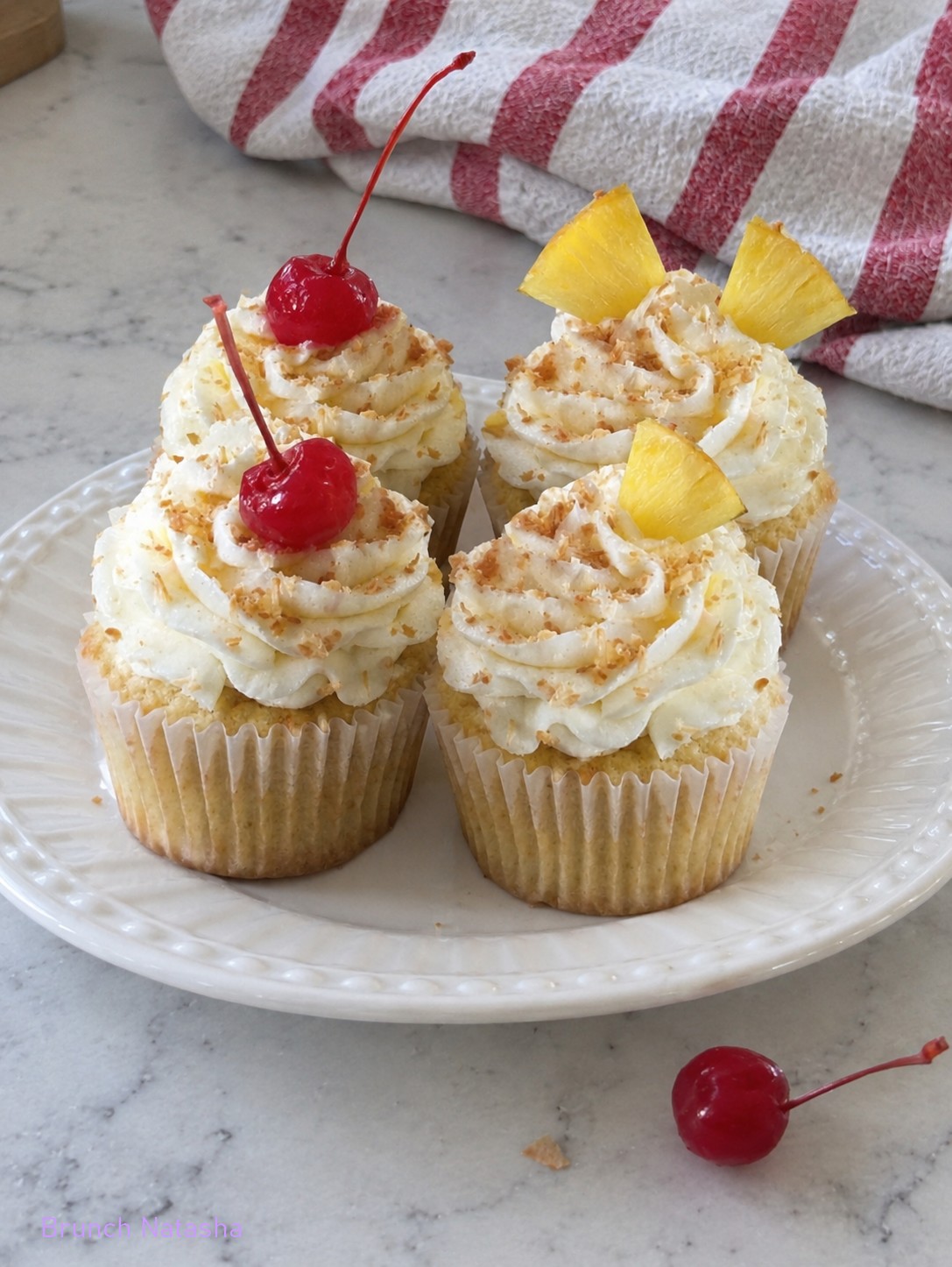 Pina Colada Cupcakes