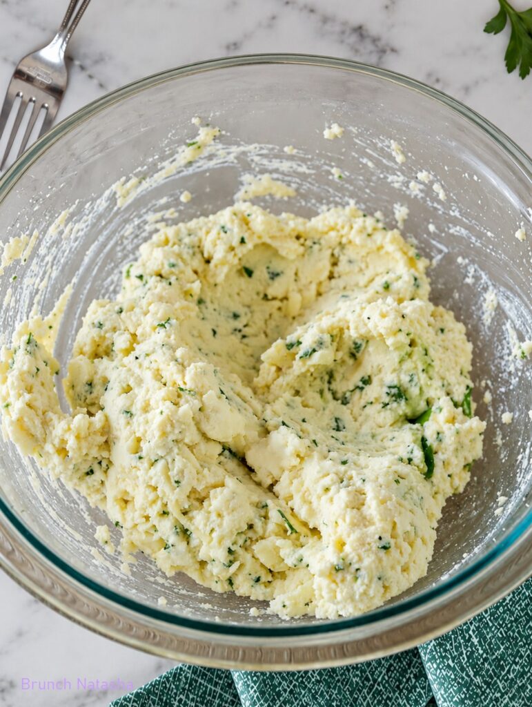 Prepare the Cheese Filling